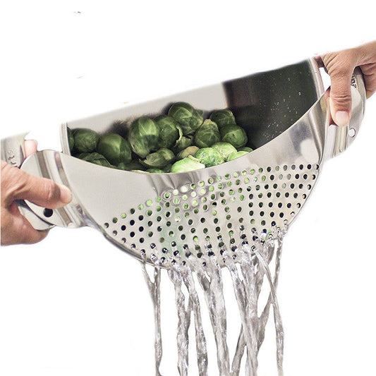 Stainless Steel Moon Drainer
